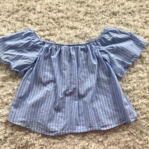 Express off-shoulder top